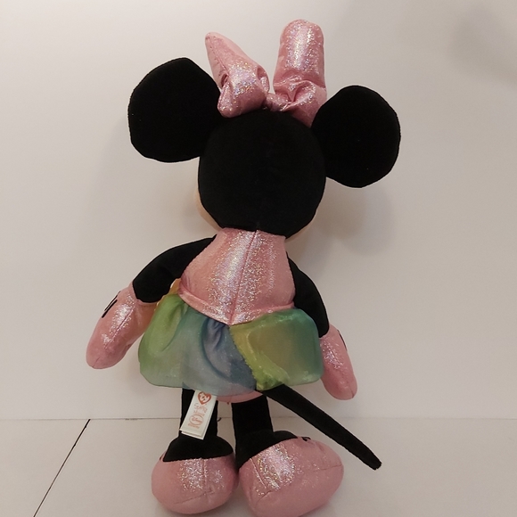 Ty Beanie Babies® Disney Sparkle Minnie Mouse Plus - Picture 2 of 10